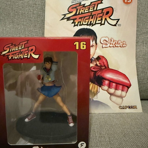 Street Fighter DeAgostini collectible figure new, scale 1:18