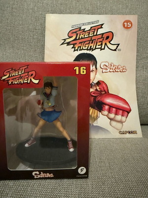 Street Fighter DeAgostini collectible figure new, scale 1:18