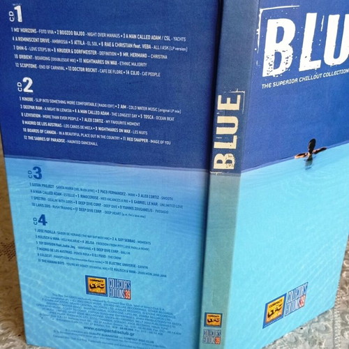 Blue Chillout 4 CD Box Set, Compact Disc Club Collector's Editions 39