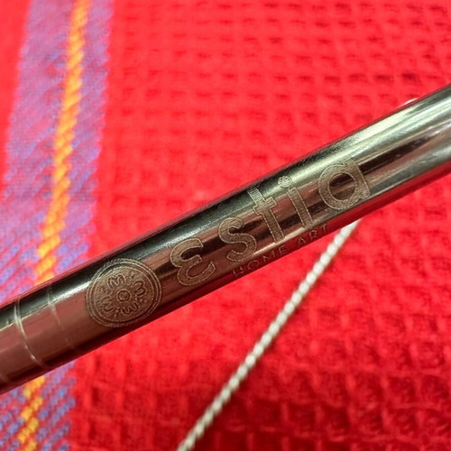 Estia stainless steel metal straw new with cleaning brush