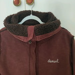 Element jacket brown with sheep lining like new, size M