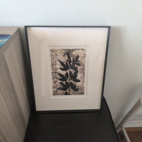 Artwork with signature and beautiful frame like new