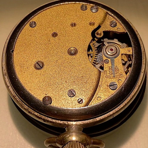 Kienzle 44 pocket watch used, 1930s vintage