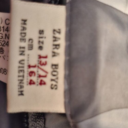 Zara reversible lightweight jacket for boys 13-14 years