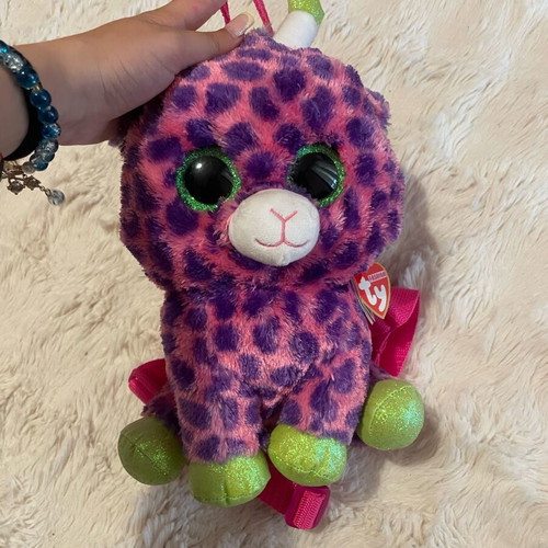 Teddy bear bag with Ty keychain brand new