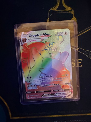 Greedent VMAX (FST 272) card new