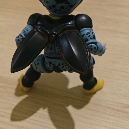 Dragonball Cell and Cell Jr figures like new, approx 11cm
