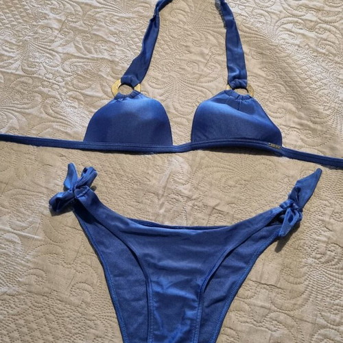 Med bikini used, size Small, blue