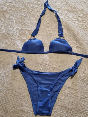 Med bikini used, size Small, blue