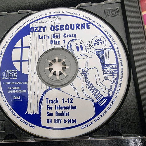 Ozzy Osbourne Let's Get Crazy 2CD used, metal