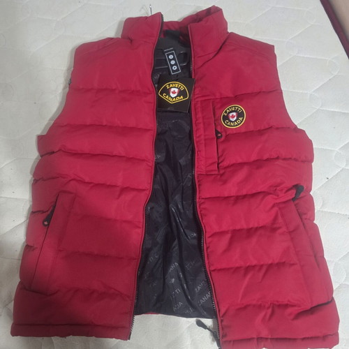 Zavetti Canada Oshawa vest size L new, red