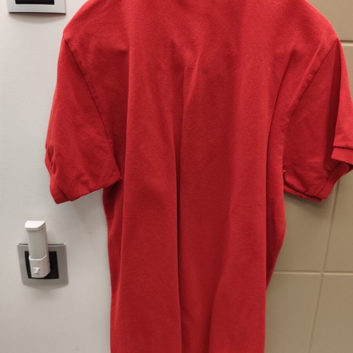 Lacoste Polo Shirt M red new