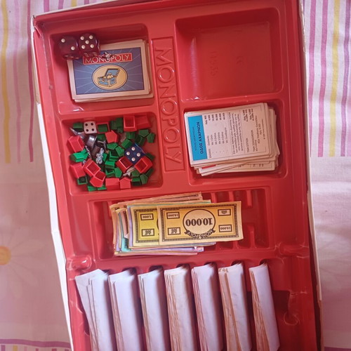 Monopoly Classic Greek Edition Board Game in Drachmas