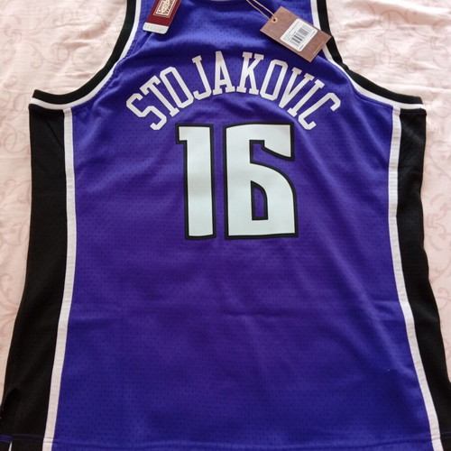 Authentic Sacramento Kings Peja Stojakovic jersey XL new