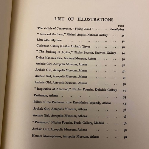 Mediterranean Scenes Arnold Bennett used book 1928 edition