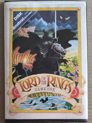 Lord Of The Rings Game One Amstrad Disk like new