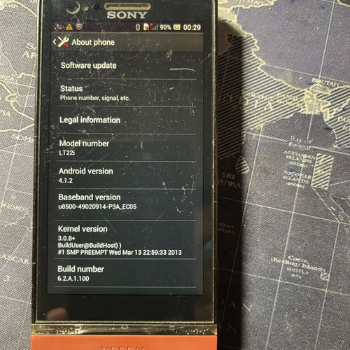 Sony Xperia P like new, red, 16GB, Android phone