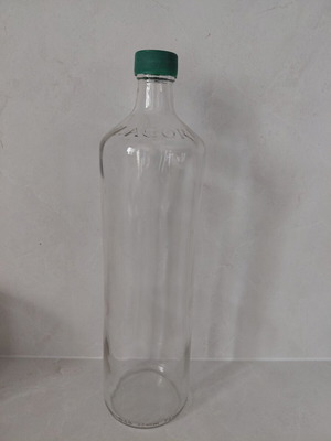 Glass bottle 1 liter like new, for olive oil or liquids