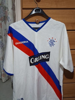 Rangers FC 2004/05 Away Kit Diadora, large