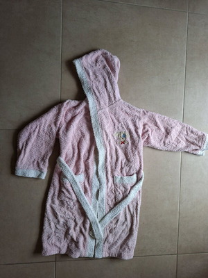 Klotsotiras bathrobe used, girls', 100% cotton, size 8 years