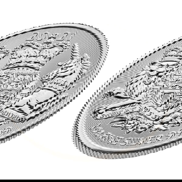 Great Britain 1 Oz Silver 2 Pounds "Britannia" 2021