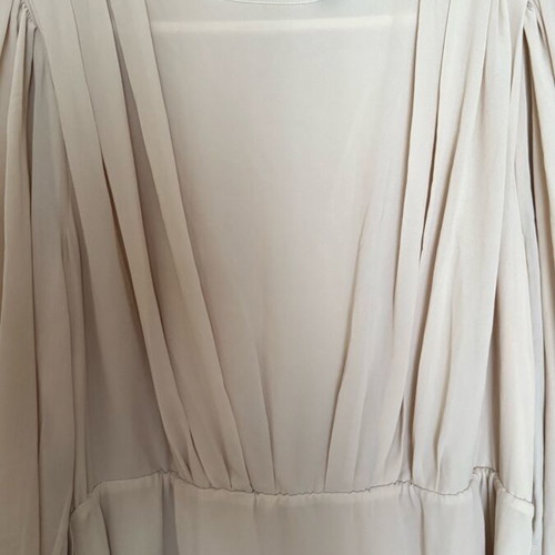 Midi dress H&M new, beige with belt