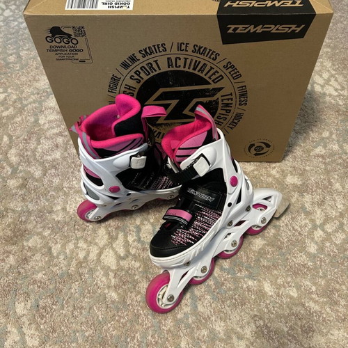 Tempish Gokid roller skates like new, size 33-36