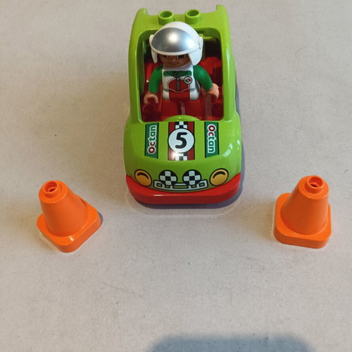 Lego Duplo racing car used