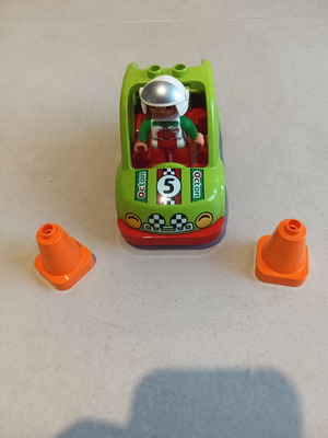 Lego Duplo racing car used