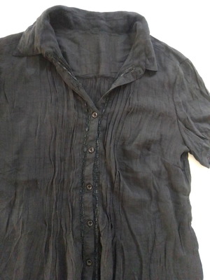 Black women's shirt L used