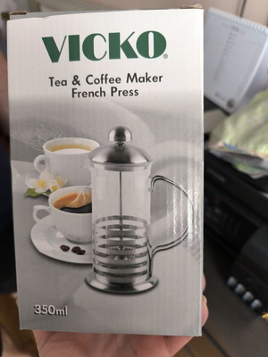 Vicko Manual Coffee and Tea Maker New