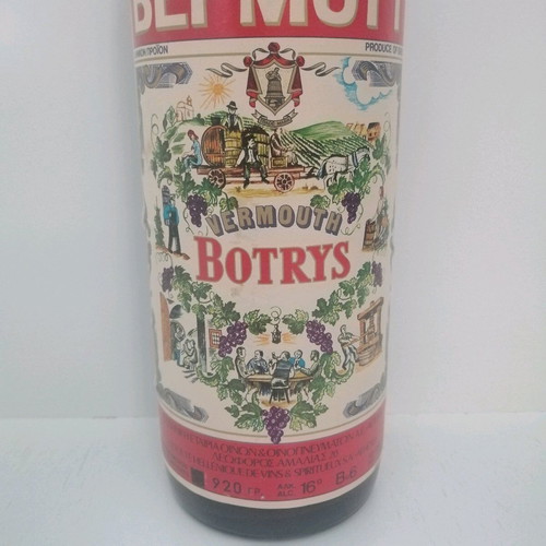 Botrys vermouth collectible sealed 40 years new