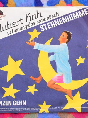 Hubert Kah Sternenhimmel Single used, synth-pop NDW 1982