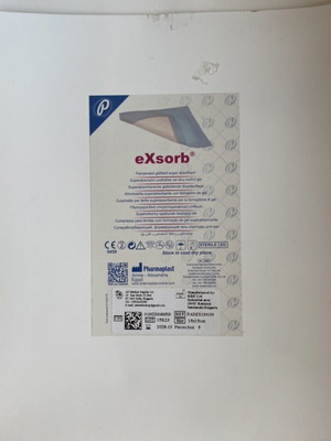 Επιθέματα δέρματος eXsorb καινούργια, 5 κουτιά των 5