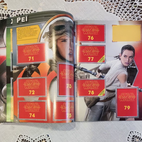 Star Wars Topps Sticker Album new, The Force Awakens