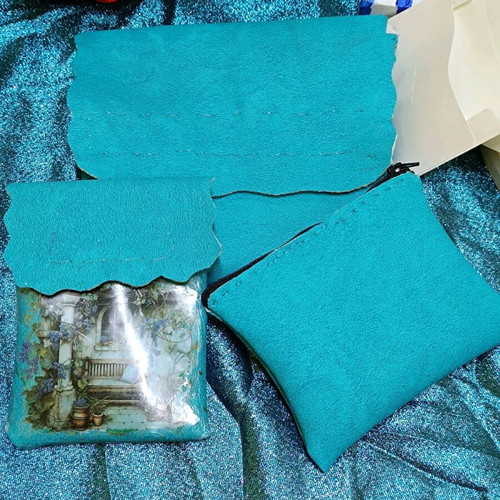 Handmade cases set new, three pieces