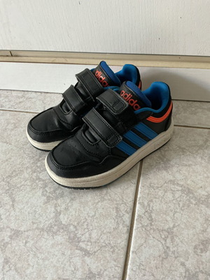 Adidas sneakers, black, size 28