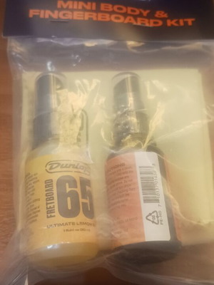 Σετ καθαρισμού κιθάρας μπάσου GA59 Dunlop καινούργιο