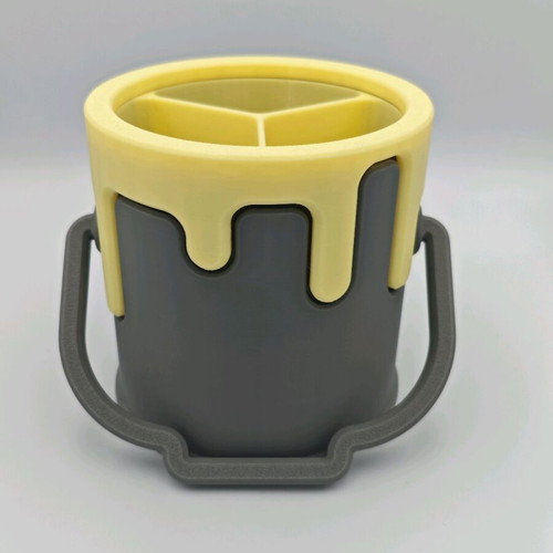 Pencil holder new bucket-shaped made with esun pla+ 3d printer material