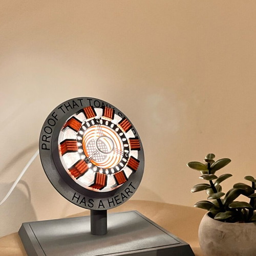 Iron-Man Arc Reactor MK1 Marvel lamp made to order