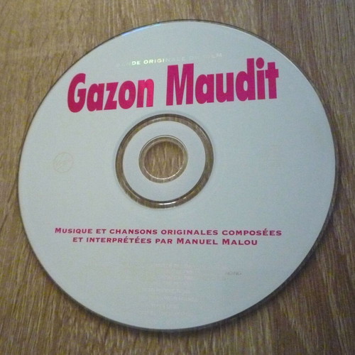 Gazon Maudit Soundtrack CD used, disc and covers only without case
