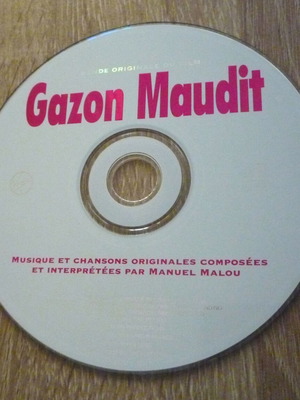 Gazon Maudit Soundtrack CD used, disc and covers only without case