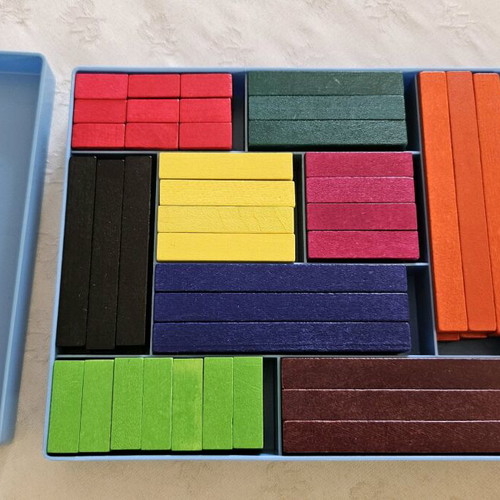Wooden arithmetic and math learning set new