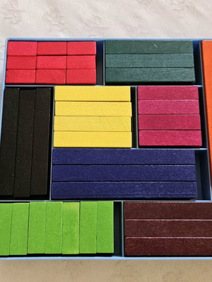 Wooden arithmetic and math learning set new