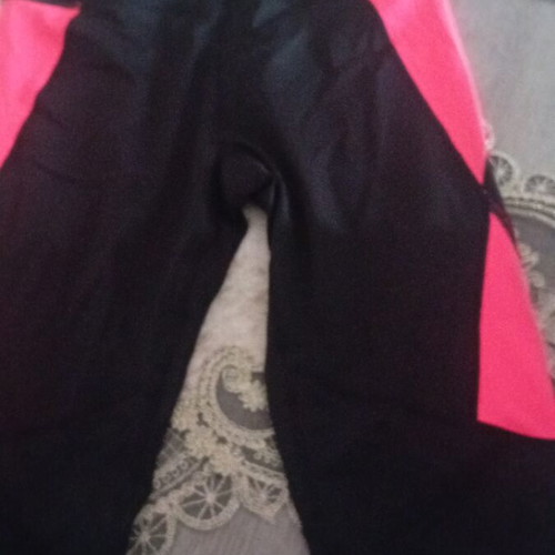 Calvin Klein sports leggings new, black with orange details