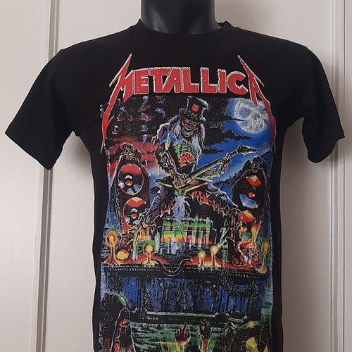 Metallica 1995-1996 T-shirt used, B&C, black, vintage