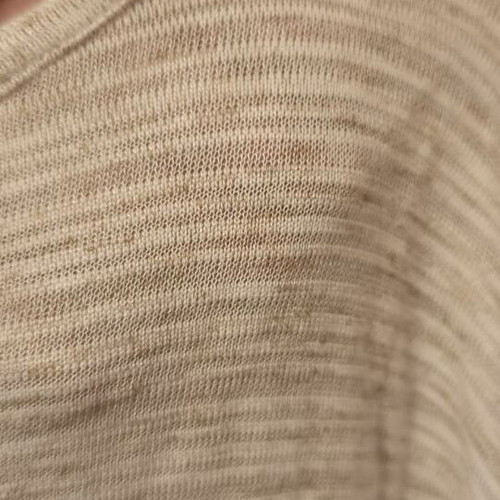ALE blouse with 3/4 sleeves, spring/autumn, beige