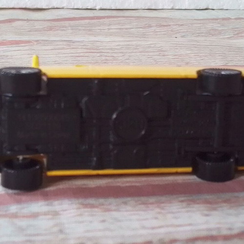 Metal DHL Mercedes Sprinter Van toy car used (siku)