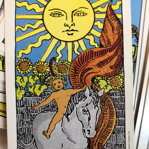 The Rider Tarot Deck pocket size like new