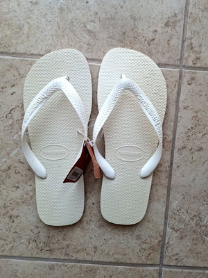 Havaianas Top unisex σαγιονάρες λευκές μέγεθος 41-42